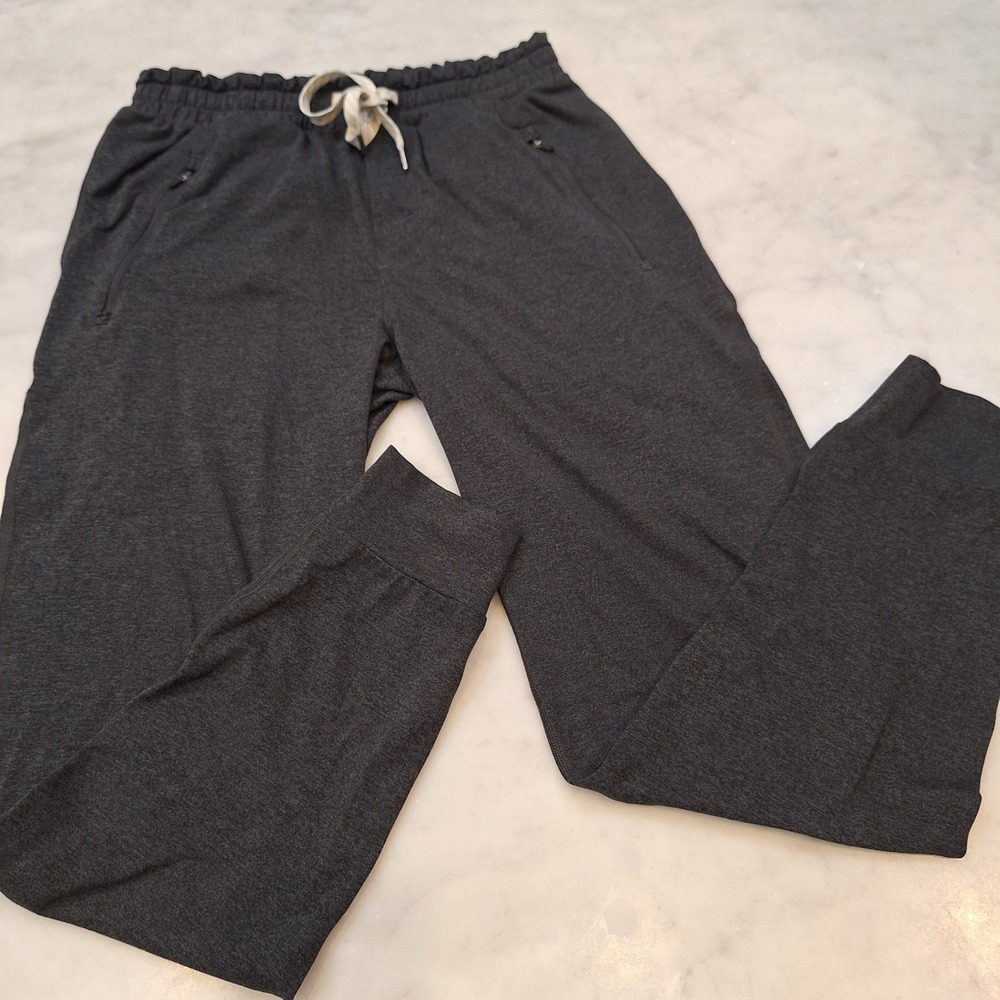 Vuori Ponto Performance Jogger Mens S Charcoal Heather Grey DreamKnit Sweatpants - Picture 1 of 8